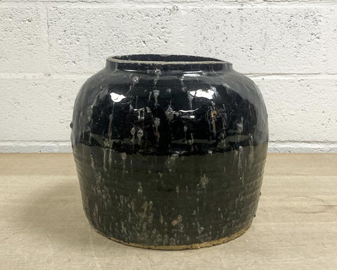 Antique black pot