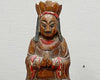 Houten standbeeld van zittende voorouder - Aziatische decoratie