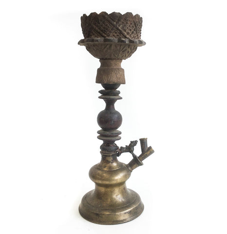 Nepalese bronze waterpipe (Hookah) - SERES Collection
 - 1