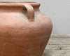Verweerde terracotta pot
